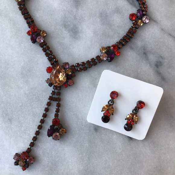 Tiara Misu Jewelry Vintage Tiara Misu Signed Rhinestone Set Poshmark